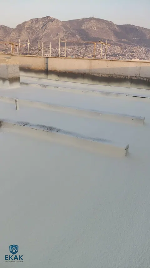 Polyurea su yalıtımı saha uygulaması 17