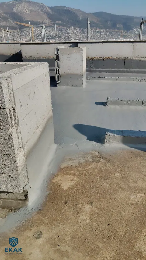 Polyurea su yalıtımı saha uygulaması 7