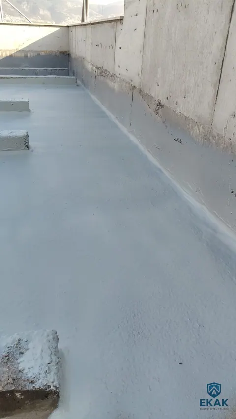Polyurea su yalıtımı saha uygulaması 8